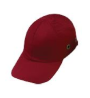 Work Bump Cap Lightweight Baseball Style Safety Cap, ABS Inner Shell with Ventilation, Adjustable Fit, Red, Comfortable Low-Profile Head Protection for Warehousing & Workshops